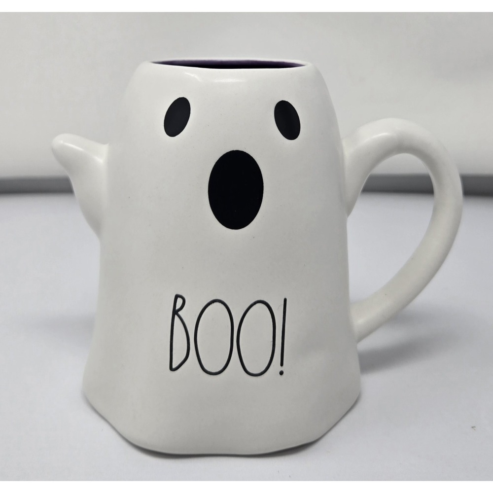 Halloween Rae‎ Dunn BOO! Ghost Mug White Ghost Coffee Cup